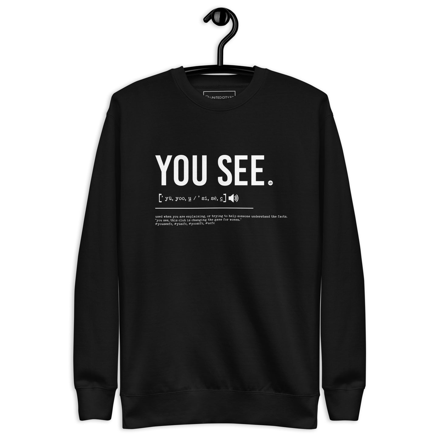 YOUSEE: unisex sweatshirt