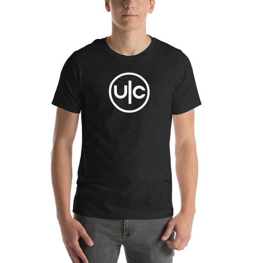 bold circle: unisex t-shirt