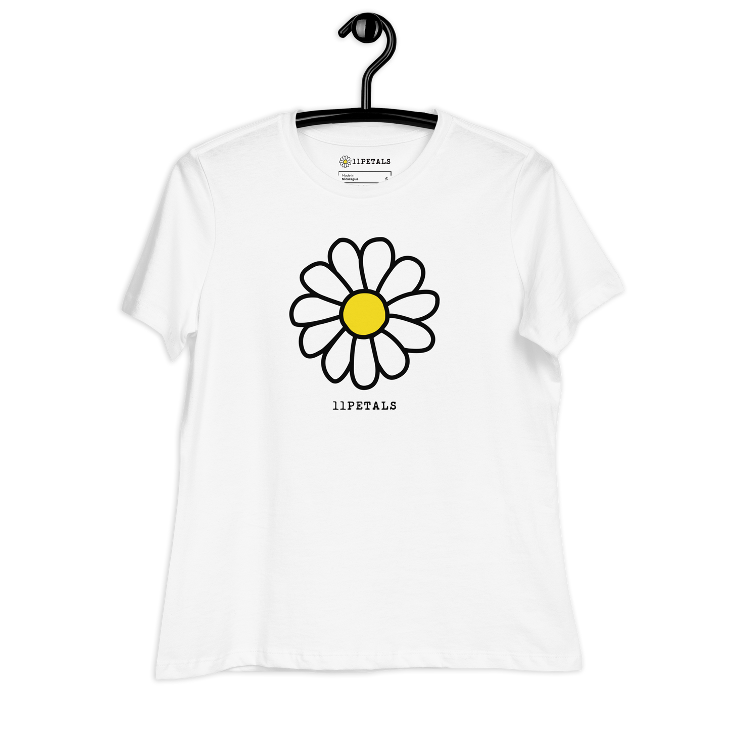 11 PETALS: women's relaxed tee